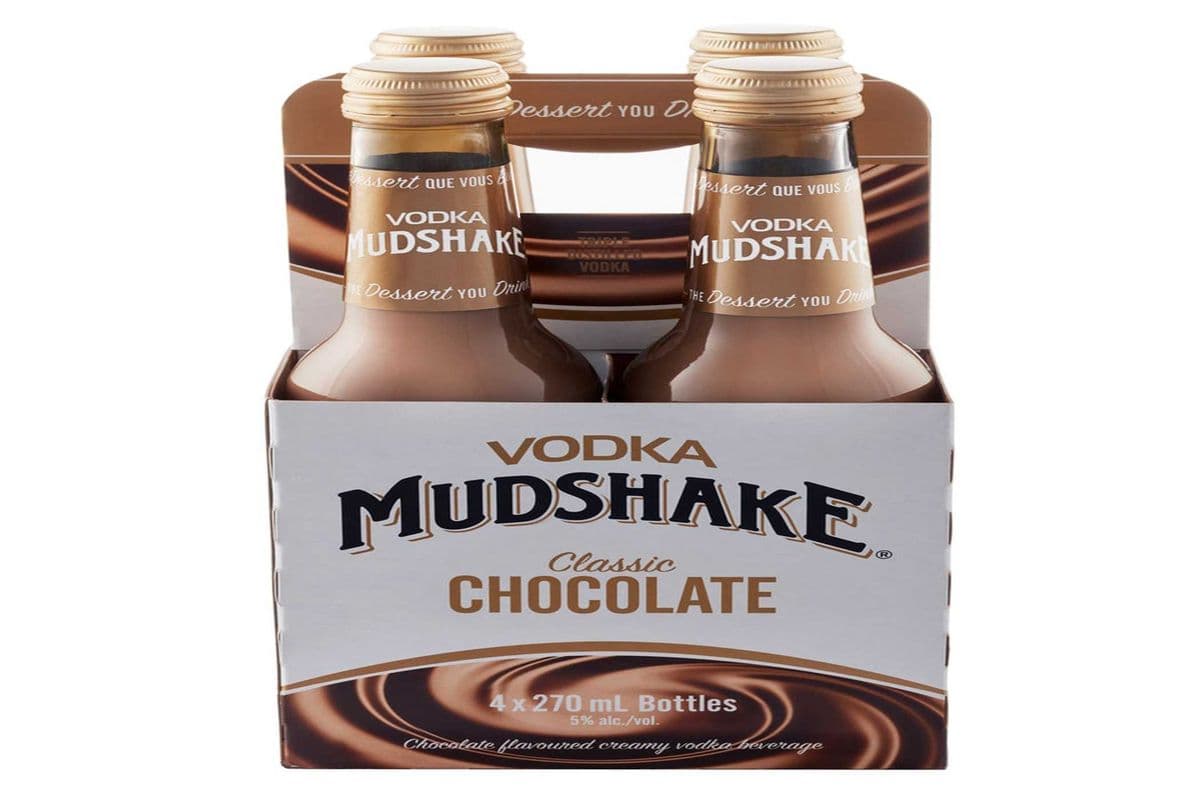 VODKA MUDSHAKE CHOCOLAT 4 BOTTLES (4 x 270 ML)
