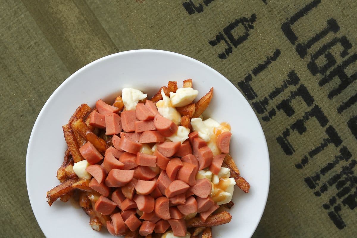 Hot-dog Poutine /