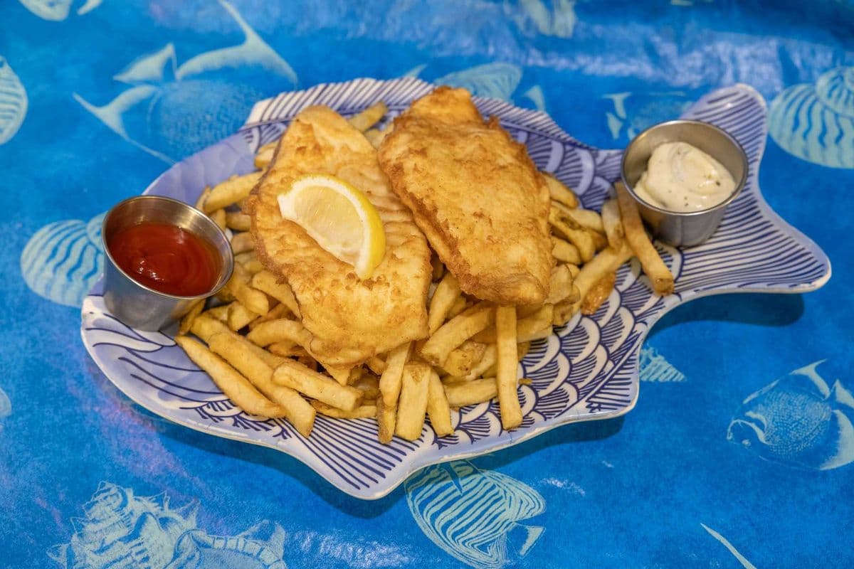 Halibut 'n Chips