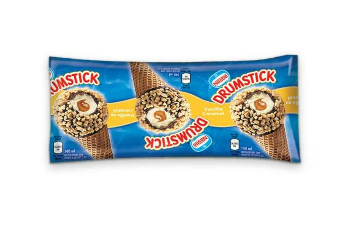 Nestle Ice Cream - Drumstick Vanilla Caramel (140 mL)