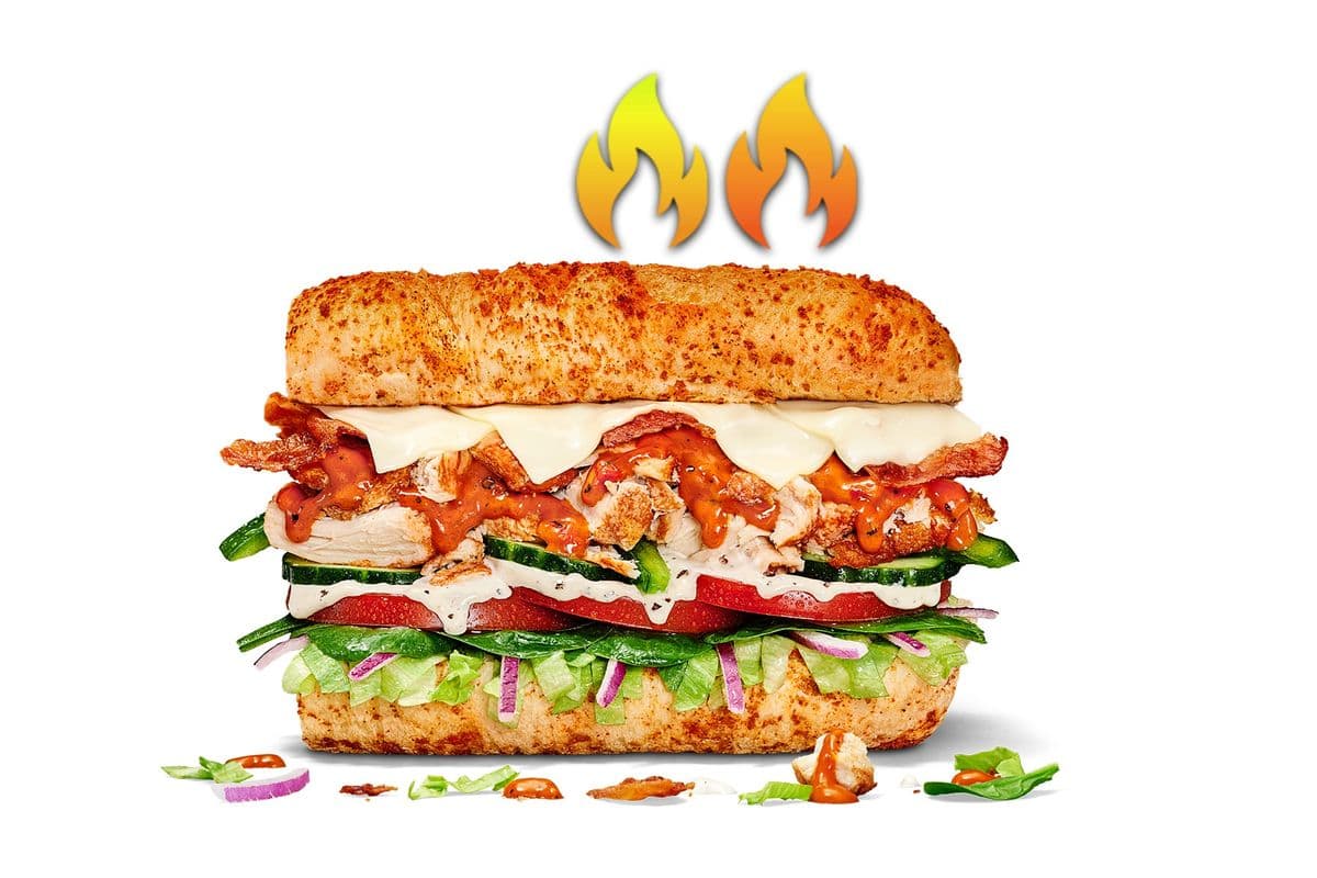 Piri Piri Ranch Chicken (Footlong)