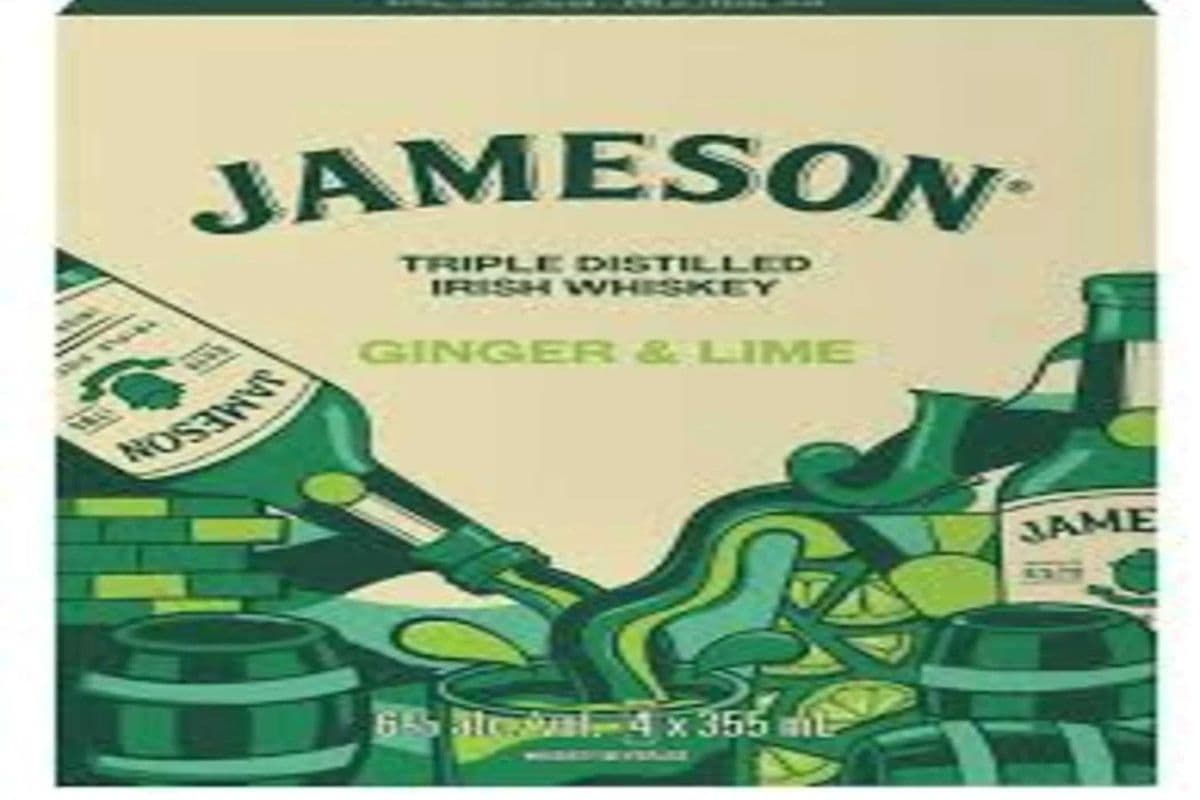 JAMESON GINGER AND LIME 4PK (1 x 4*355ML)