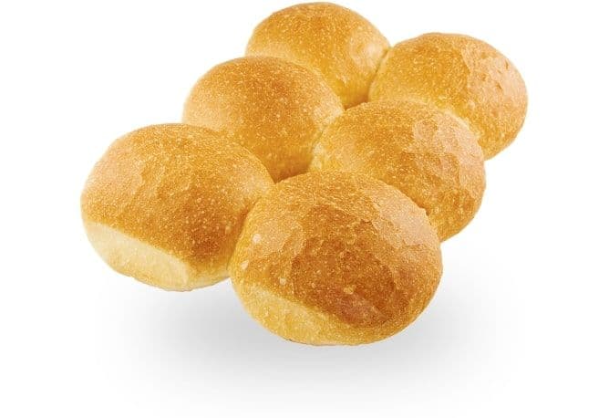 White Dinner Roll - 6 Pack