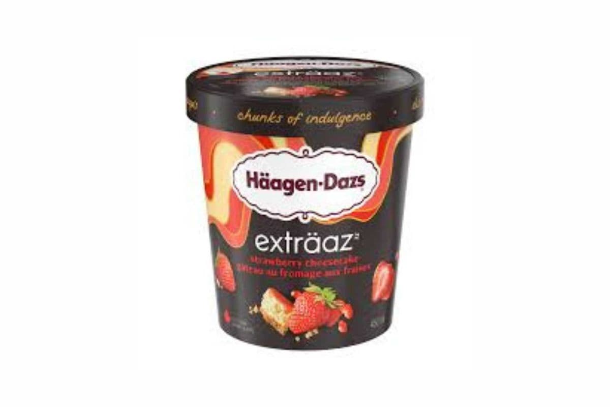 Häagen-Dazs Ice Cream Extraaz Strawberry Cheesecake (450 ml)
