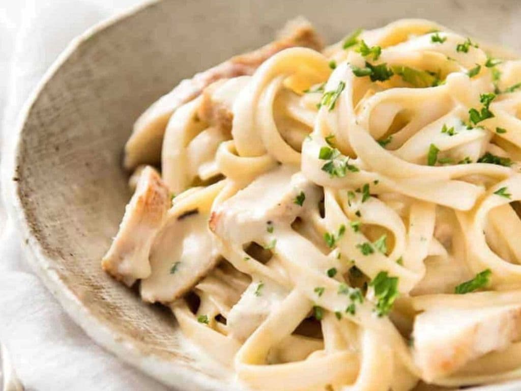 Grilled Chicken Alfredo Elegance