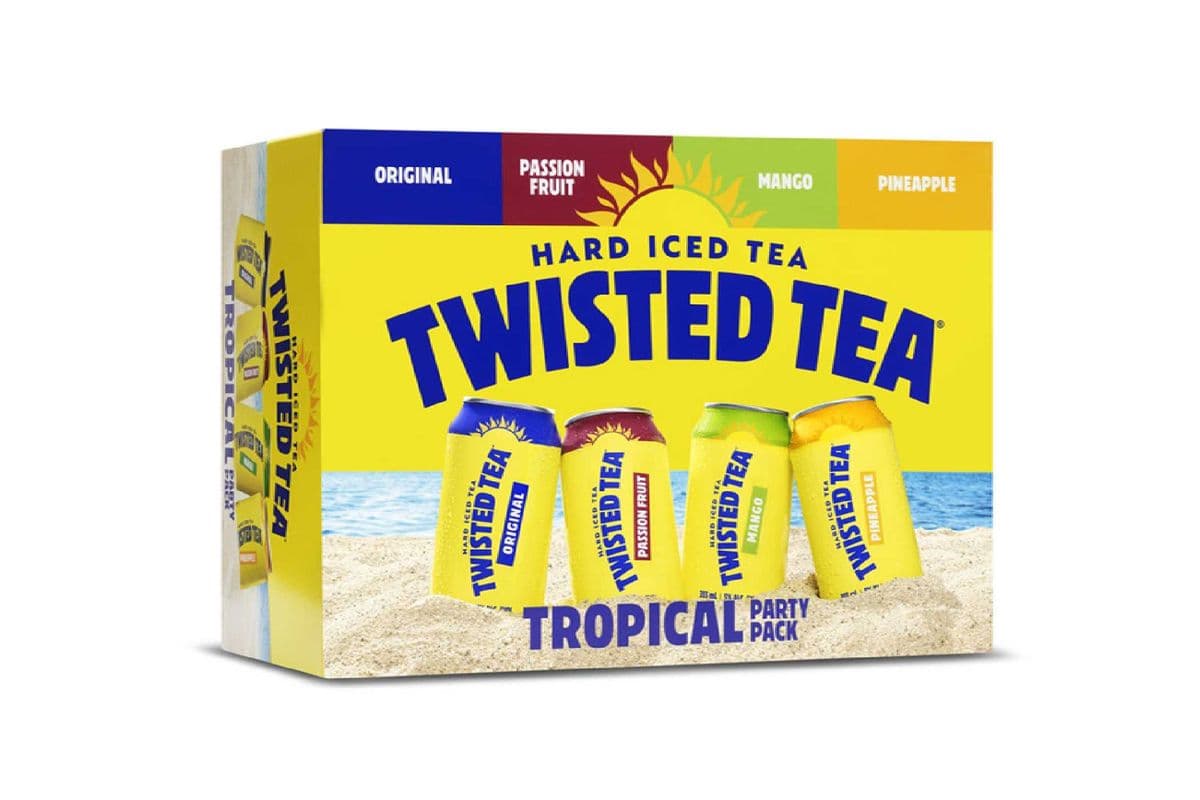 121802. TWISTED TEA TROPICAL MIX (12 x 355ML (CANS))