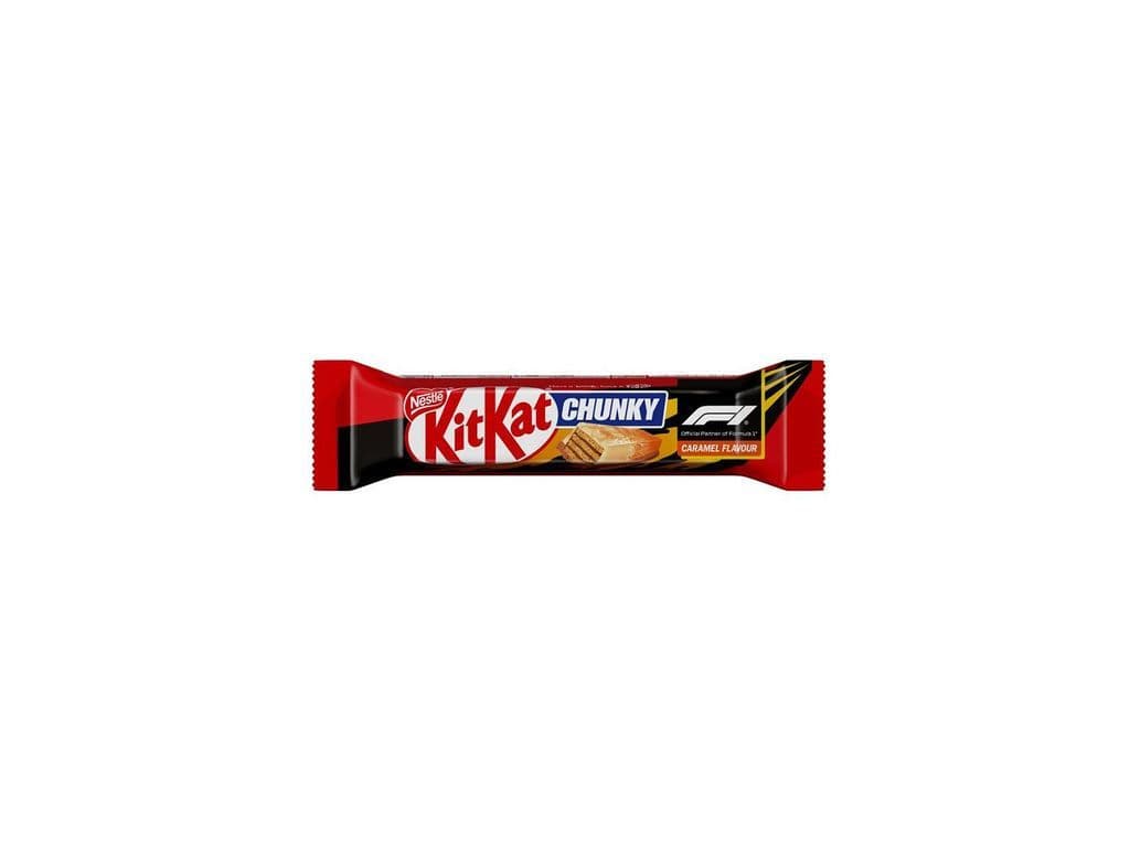 Kit Kat Chunky Caramel Marbled F1 Edition 40g Chocolate Wafer Bar