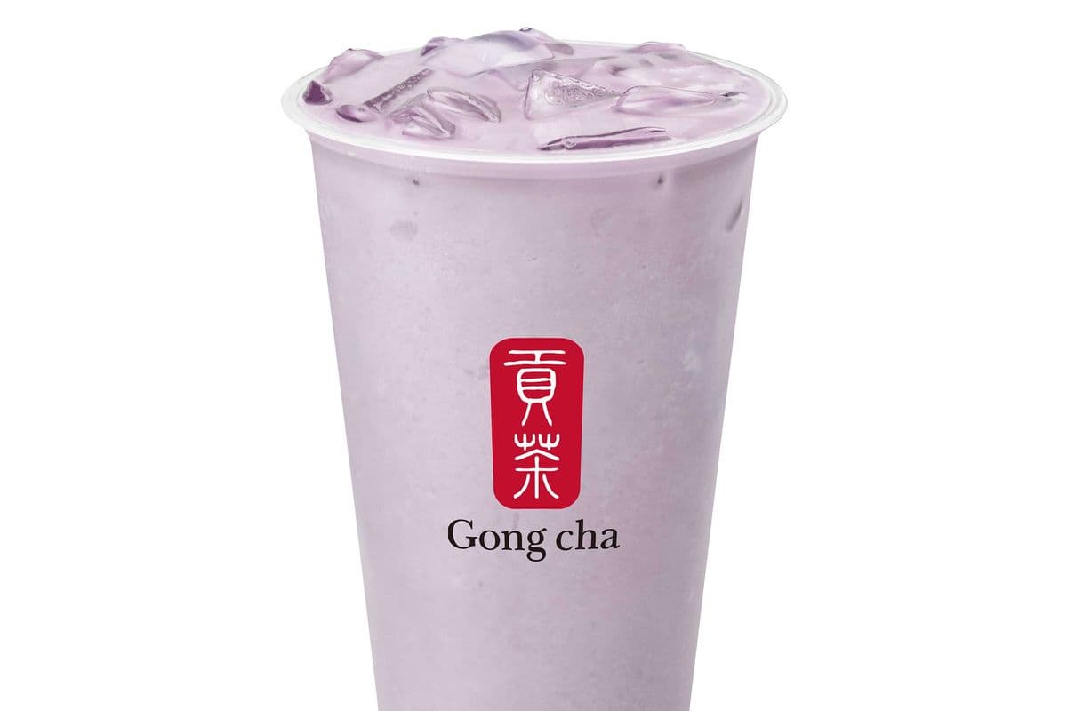 Coconut Taro Milk Tea