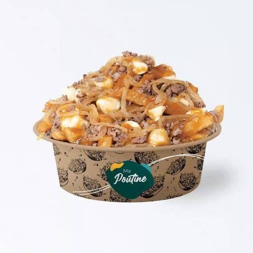Grandes poutine v. hachée O.F / Large Ground Meat O.F Poutine