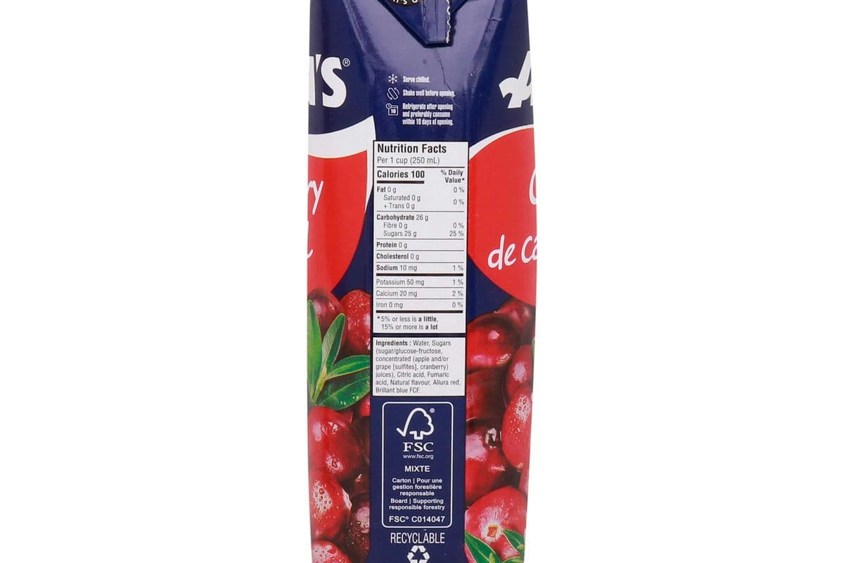 Allen's - Apple Juice from Concentrate and Vitamin C Added NSA (1L)