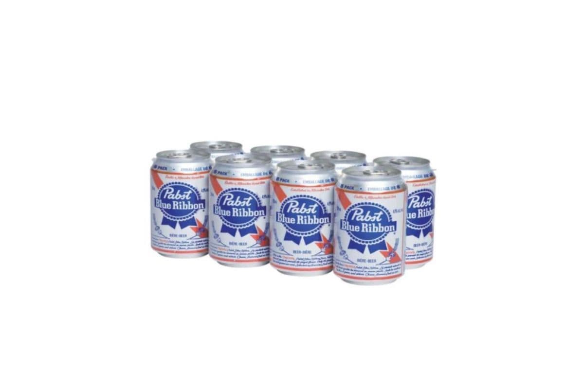 Pabst Blue Ribbon 8 Cans (8 x 355 ml)