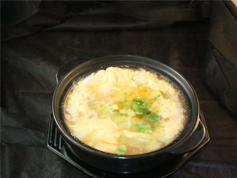 Soft Tofu & Egg Soup