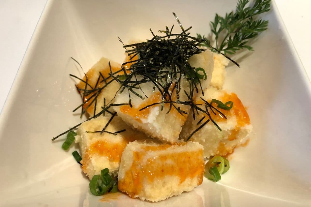 Spicy Agedashi Tofu