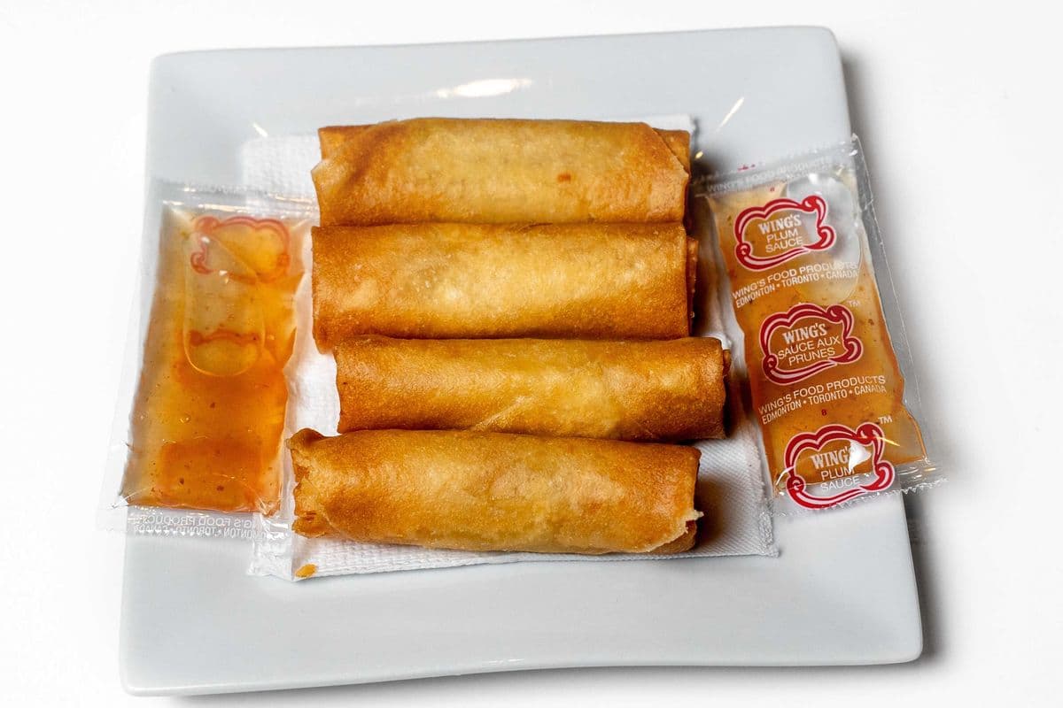 Vegetarian Mini Spring Roll (4 pcs)