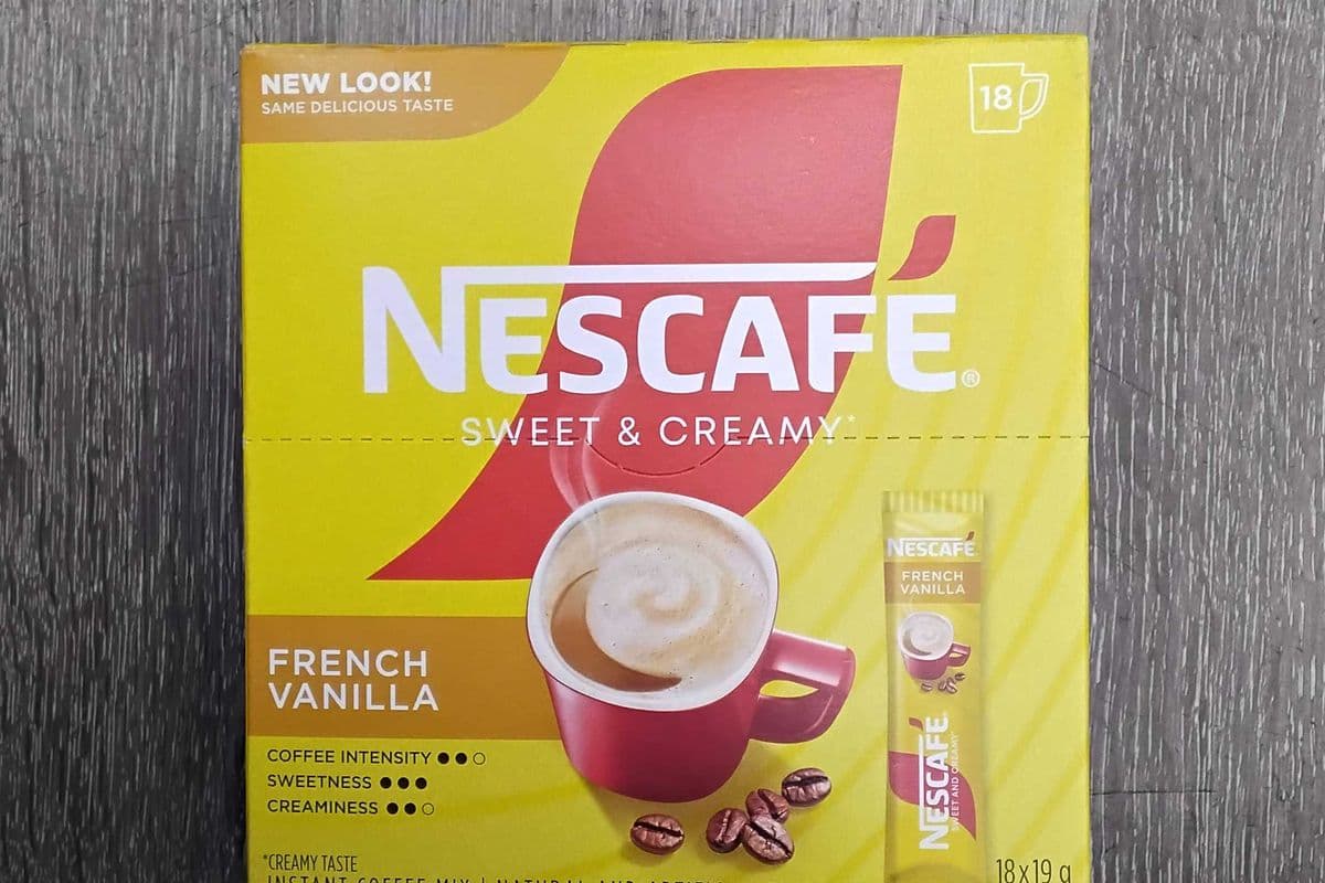 Nescafe sweet & creamy french vanilla coffee mix (18*19g)