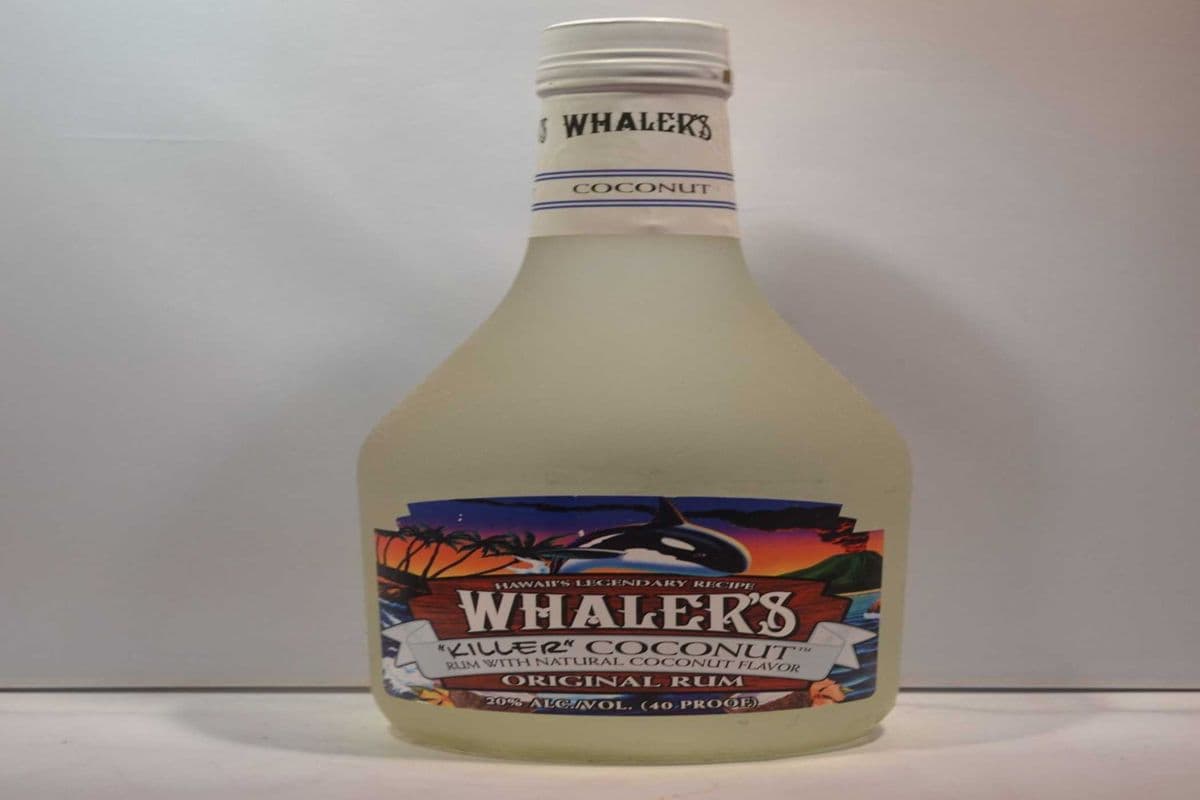 WHALERS COCONUT RUM 750 ML (1 x 750ML)
