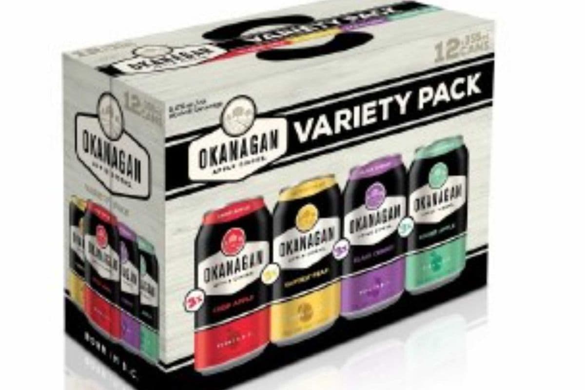 Okanagan Cider Variety Pack (12 x 355 ml Cans)