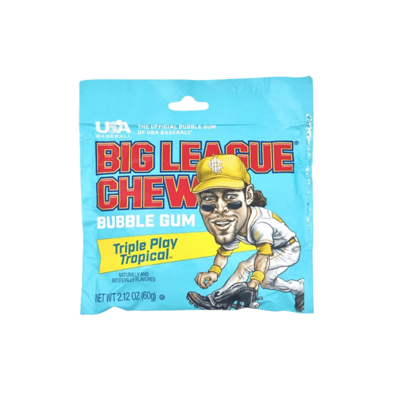 Triple Play Tropical Big League Chew – USA (60g)