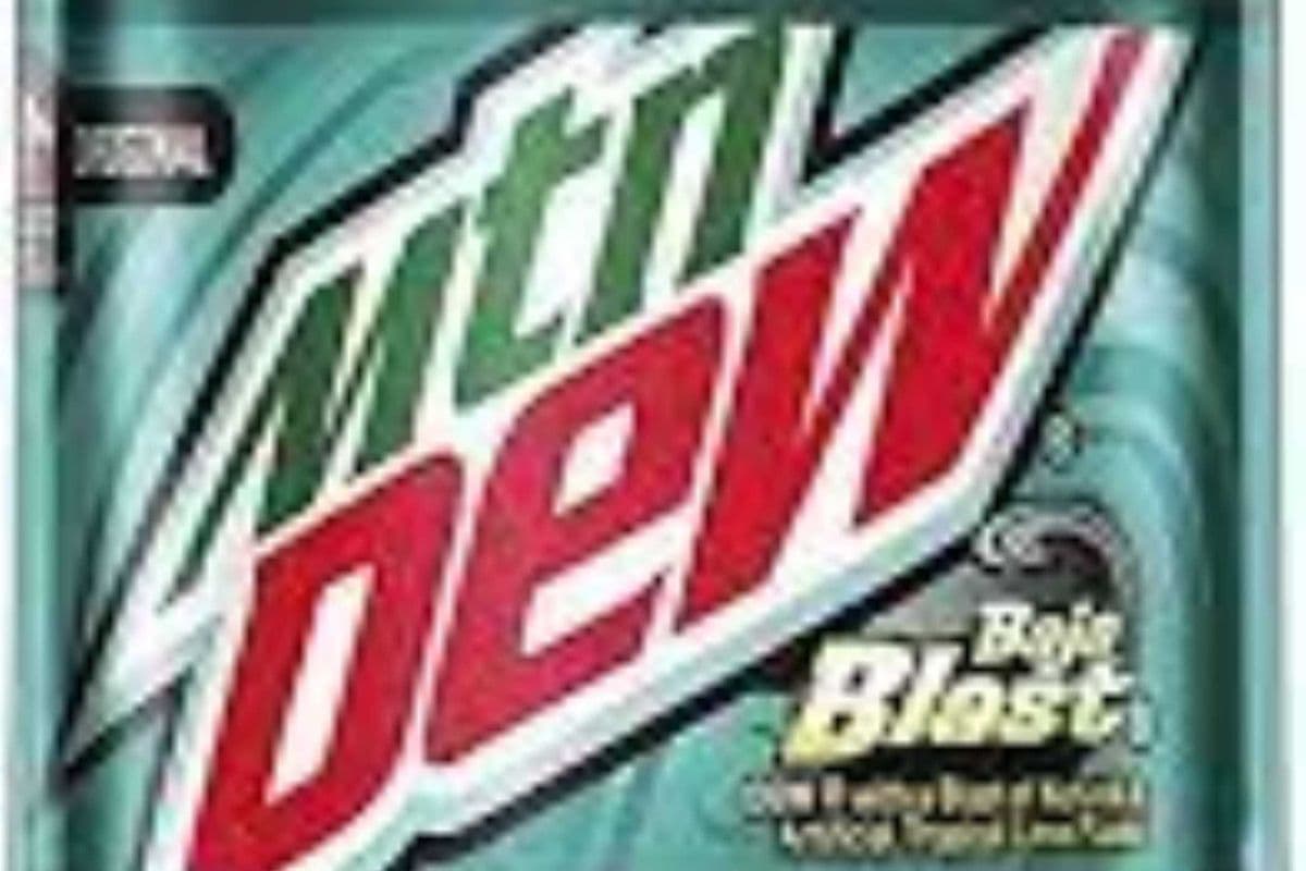 Mountain Dew Baja Blast Bottle