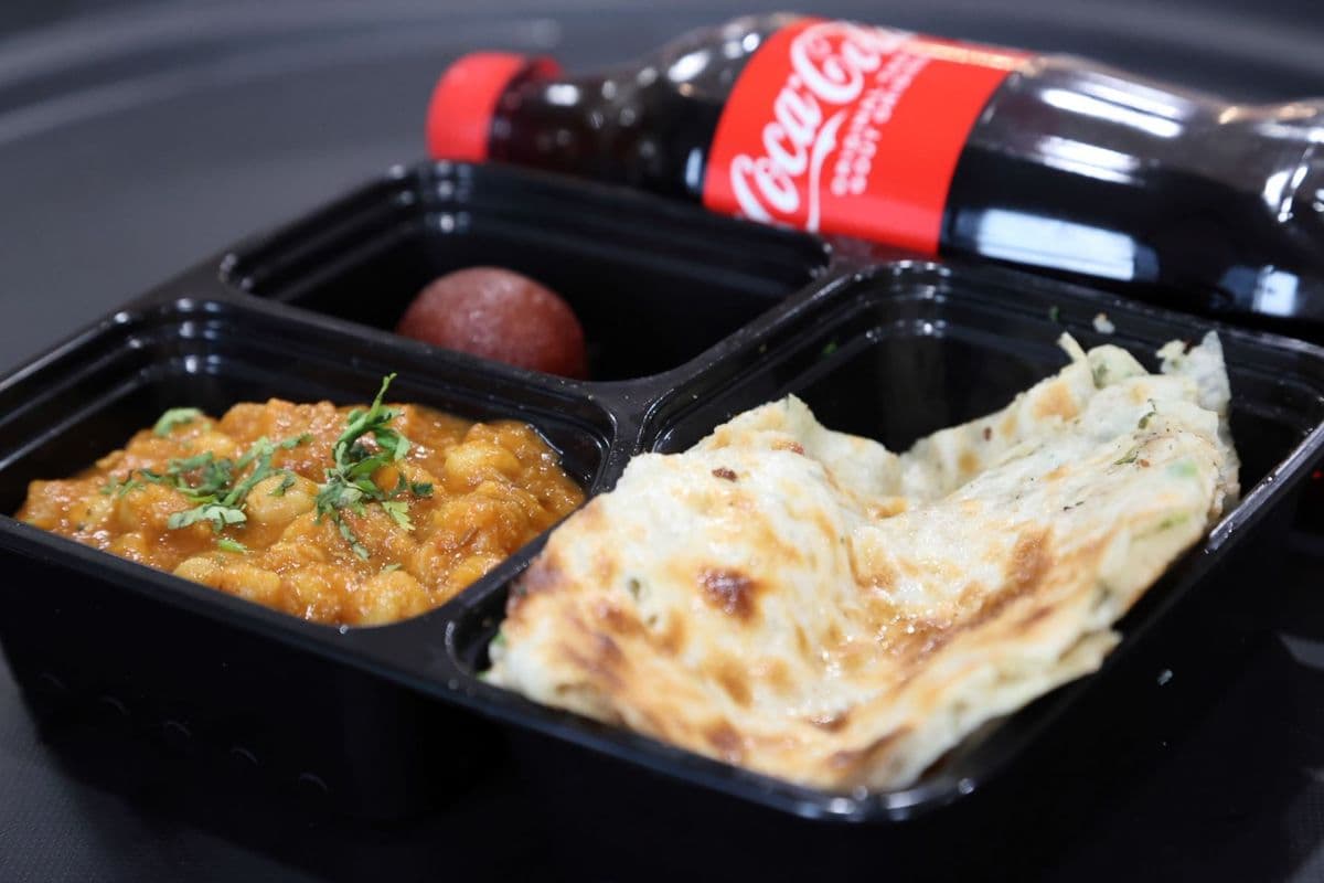Aloo Parantha with Chole Combo