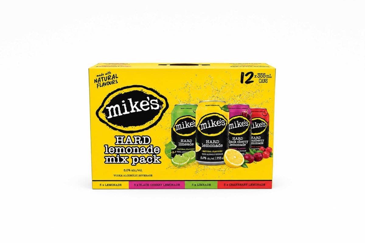Mike's Hard Lemonade Mix Pack (12 x 355ml Cans)