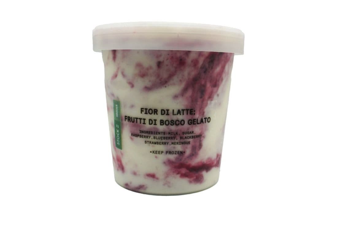 Fior Di Latte and Frutti Di Bosco (16 Oz)