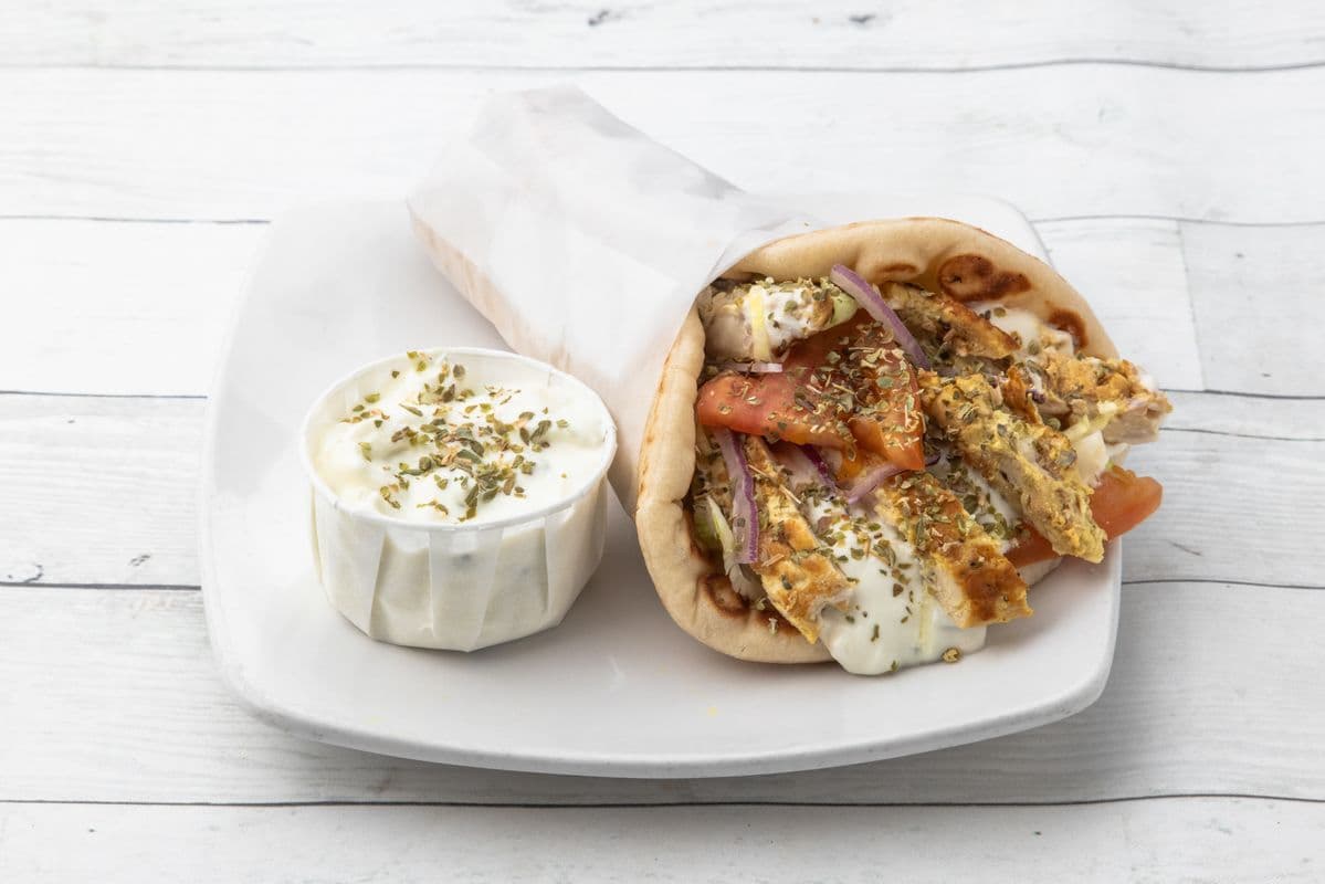 Pita au poulet / Chicken Pita