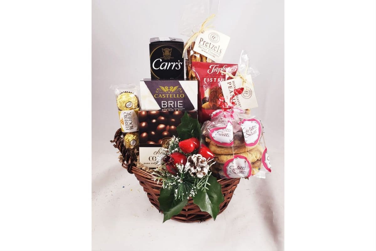 Season's Greetings Gift Basket