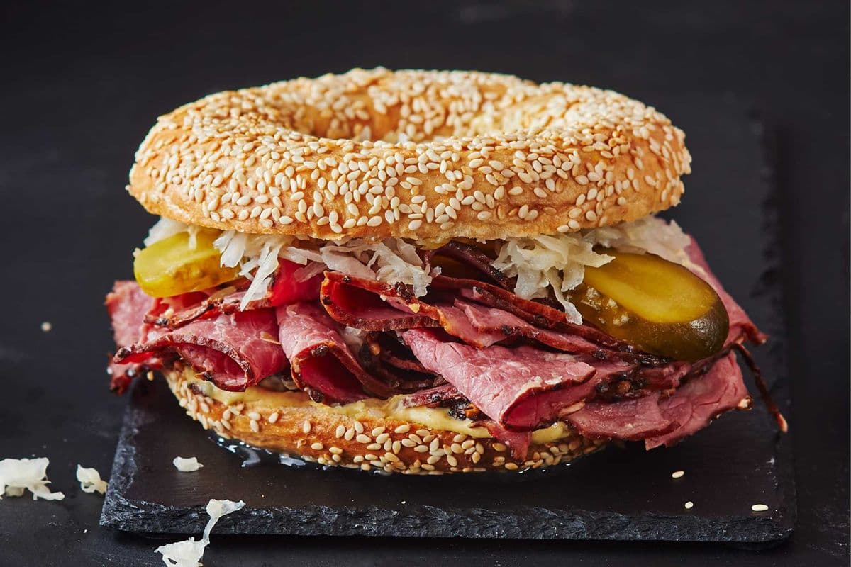 Sandwich viande fumée deluxe