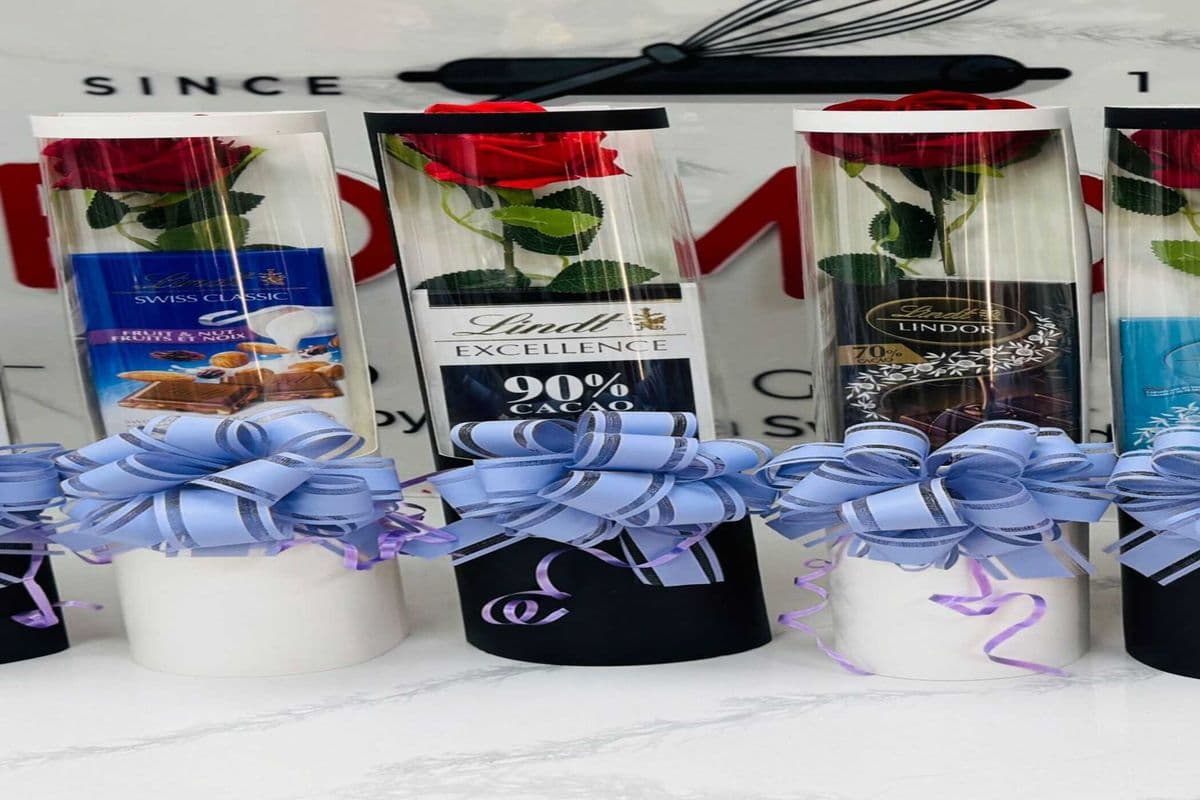 Chocolate Flower Gift