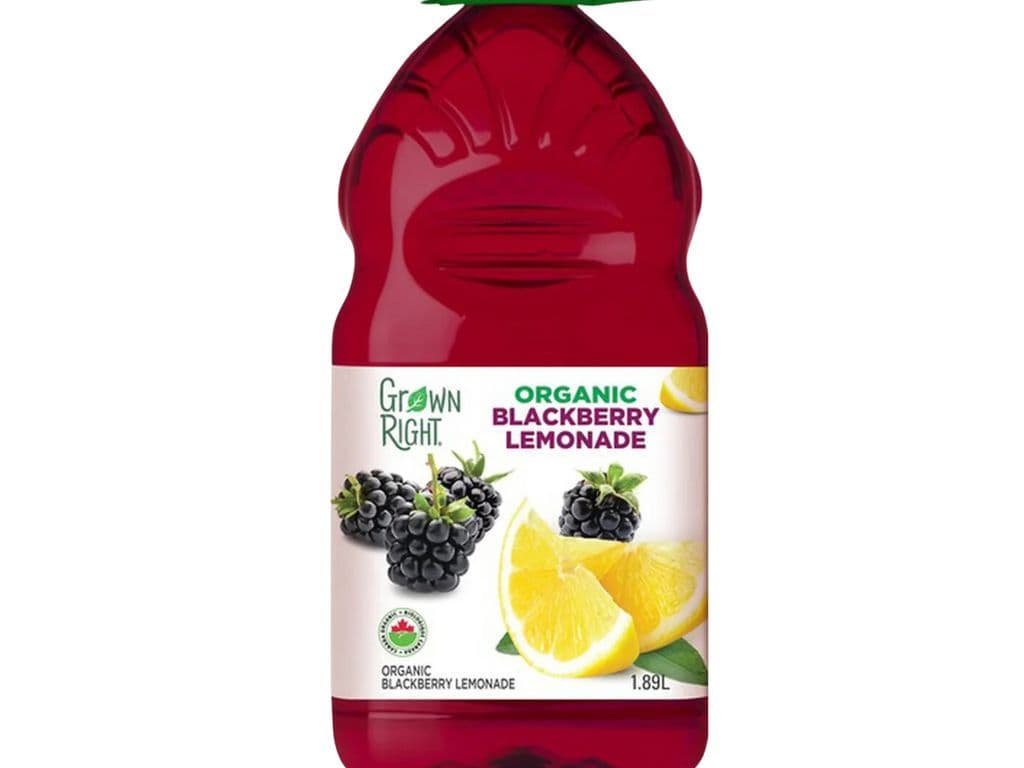Grown Right Organic Blackberry Lemonade (1.89L)