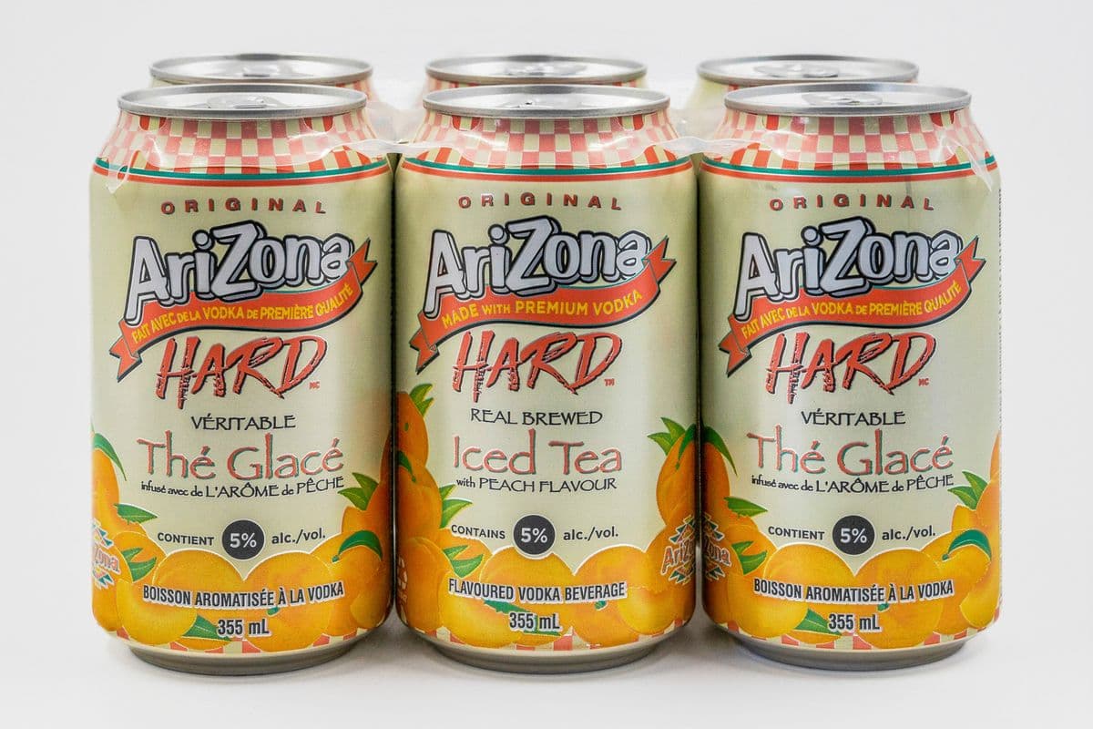 Arizona Hard Iced Tea Peach (6 x 355 ml)