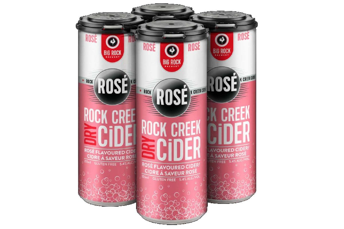 Rock Creek Cider Rose (4 Pack Cans) (4 x 355ml)