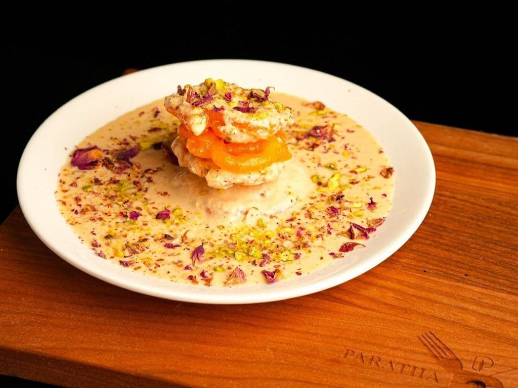 Jalebi with Rabri