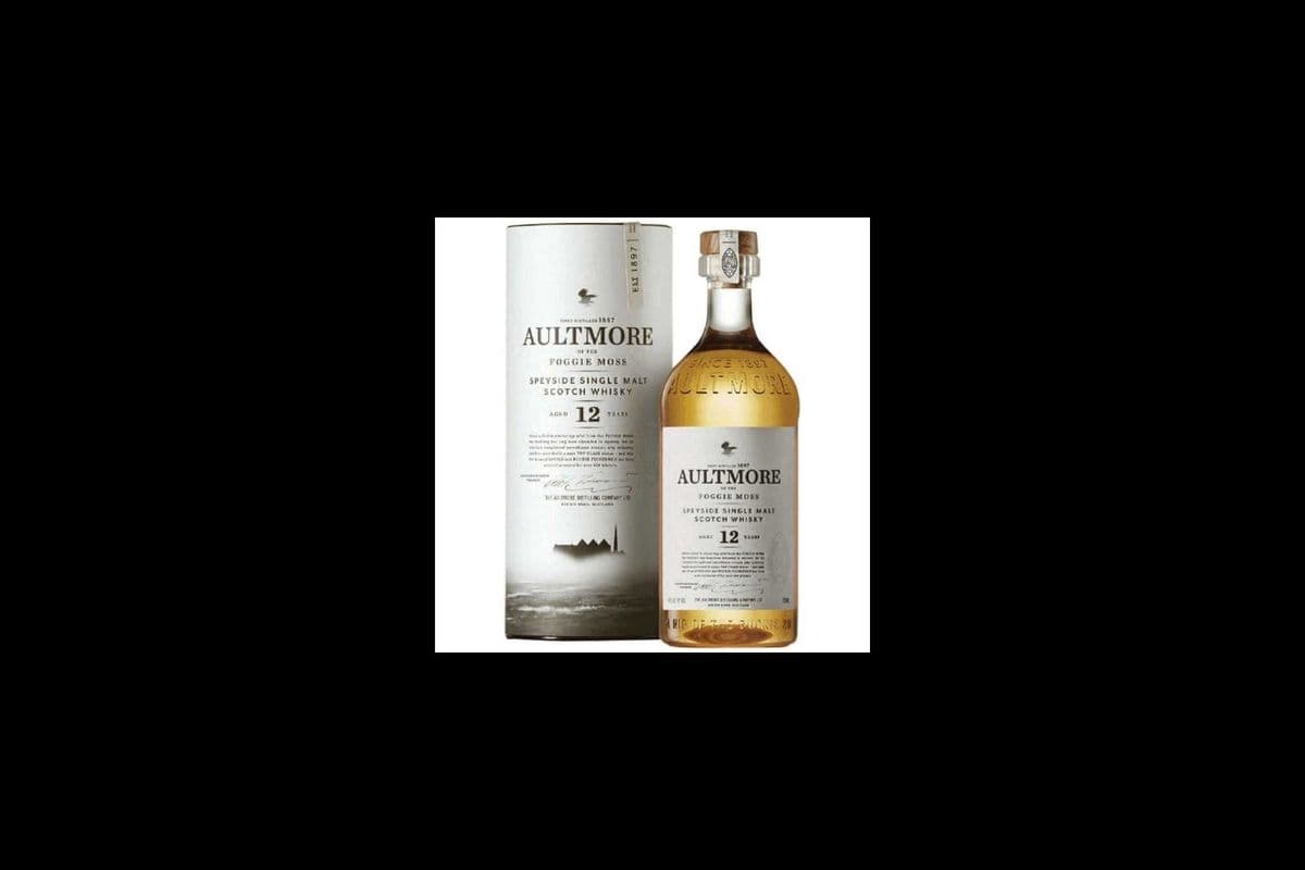 Aultmore 12 Year Old Speyside Single Malt (750 ml) (1 x 750ML)