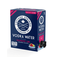 Cottage Springs Raspberry Lime Vodka Water Box (1 Tetra x 4000 mL)