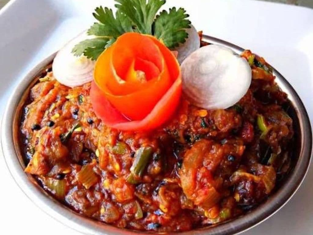 Baingan Bharta â Mashed Roasted Eggplant