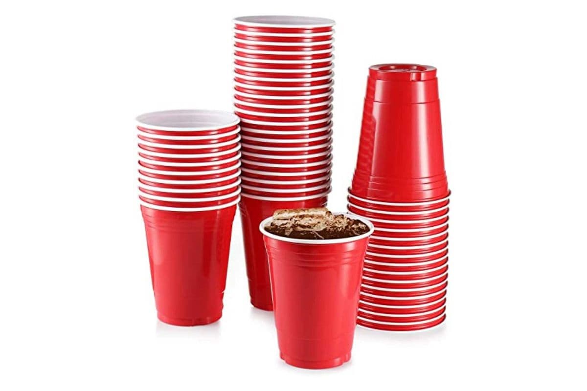 Red Cups - 50 Pack 18 oz Size (50 pack)