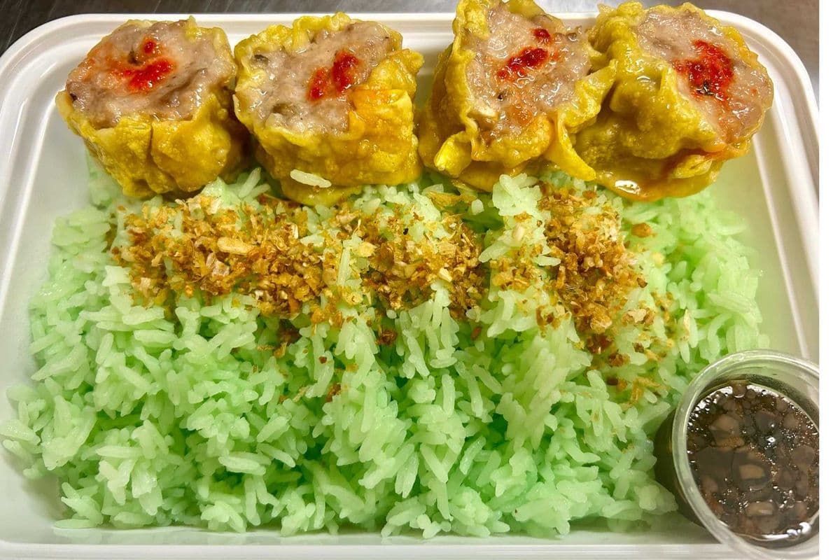 Pork Siomai with Hainanese Rice