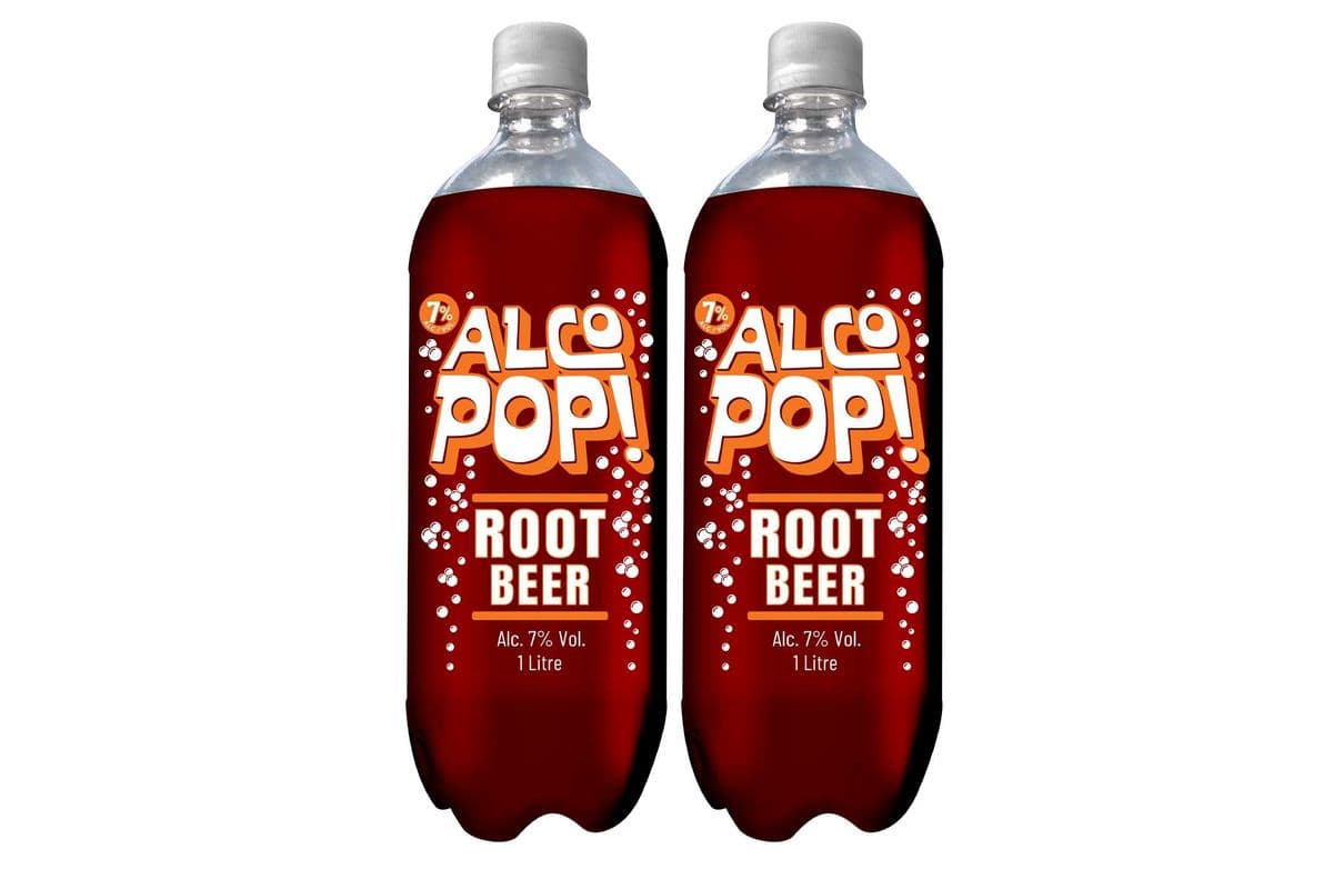 PAIR - 2 x 1L AlcoPop Root Beer (7% ABV) (2 x 1L)