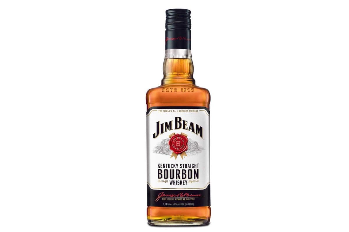 Jim Beam Bourbon Whiskey (1 x 1.14L)