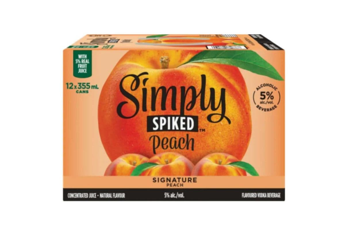Simply Spiked Peach Signature pack (12 x 355 ml)