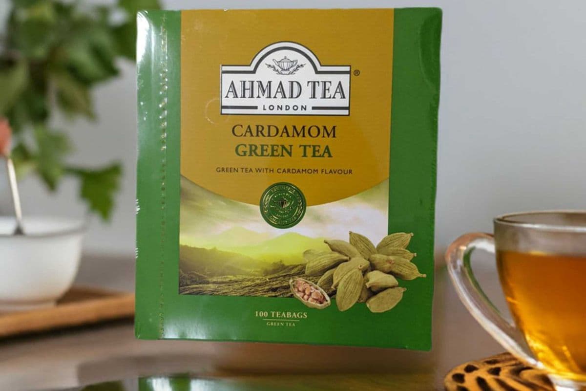 AHMAD TEA 100 TeaBag Cardamom Green Tea