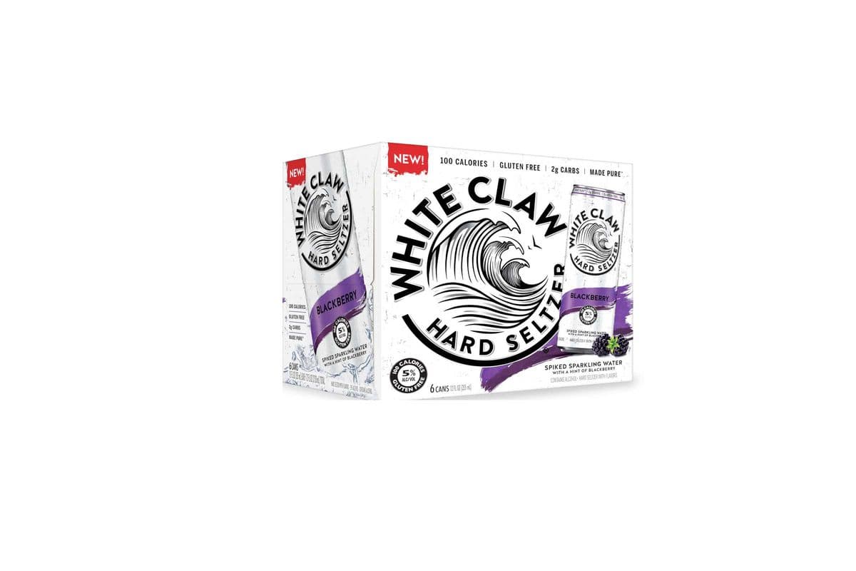 White Claw Blackberry (6Pk Cans) (1 x 6x355ml )