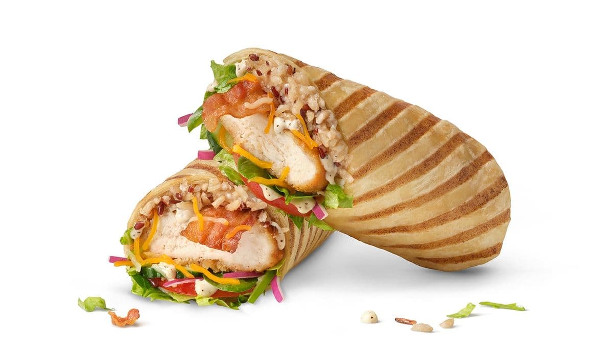 Crispy Chicken Bacon & Peppercorn Ranch (Rice Wrap)