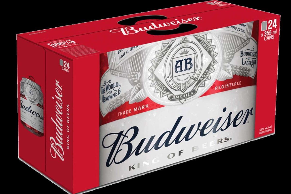 BUDWEISER 24 Cans (24 x 355 ml)
