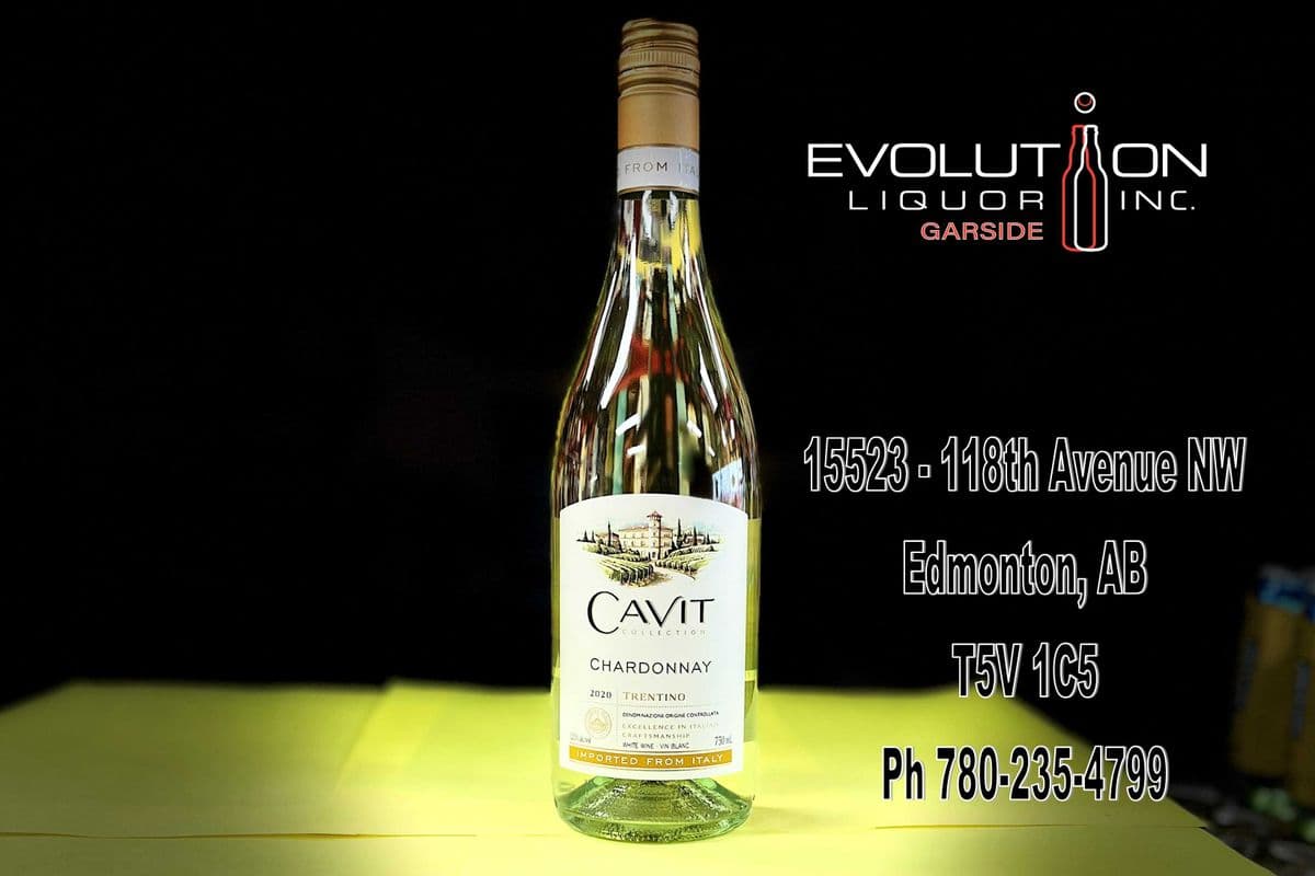 Cavit Collection Chardonnay 0750G (1 x 750 ml Glass Bottle)