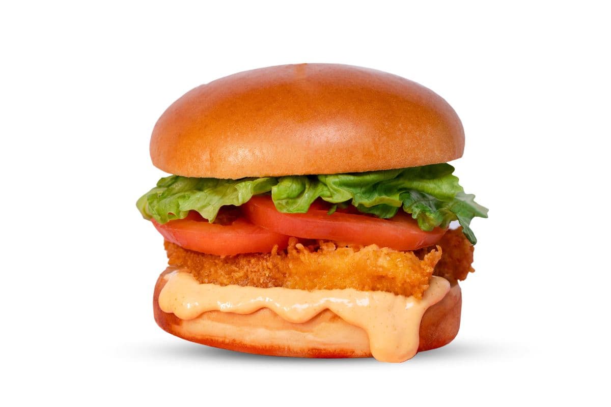 CRISPY CHICKEN BURGER: A Treat for all!