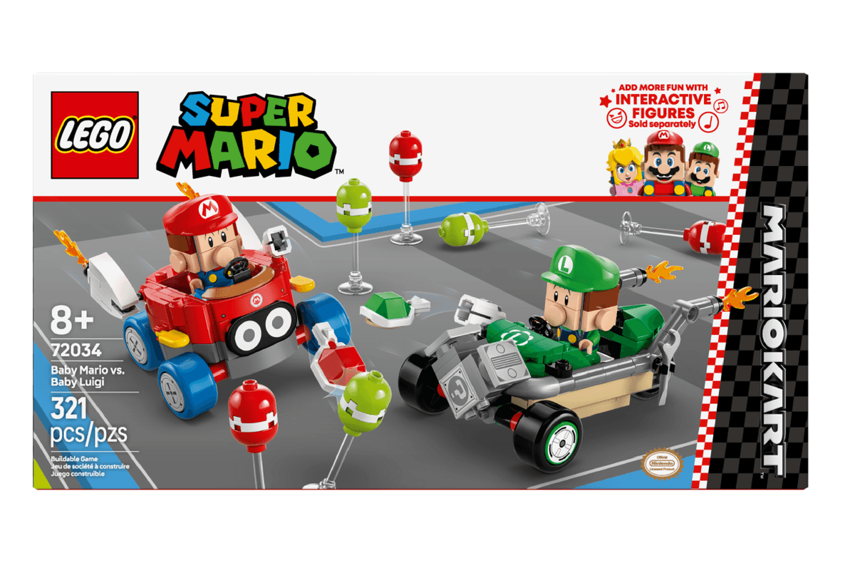 LEGO Mario Kart – Baby Mario vs. Baby Luigi (72034)