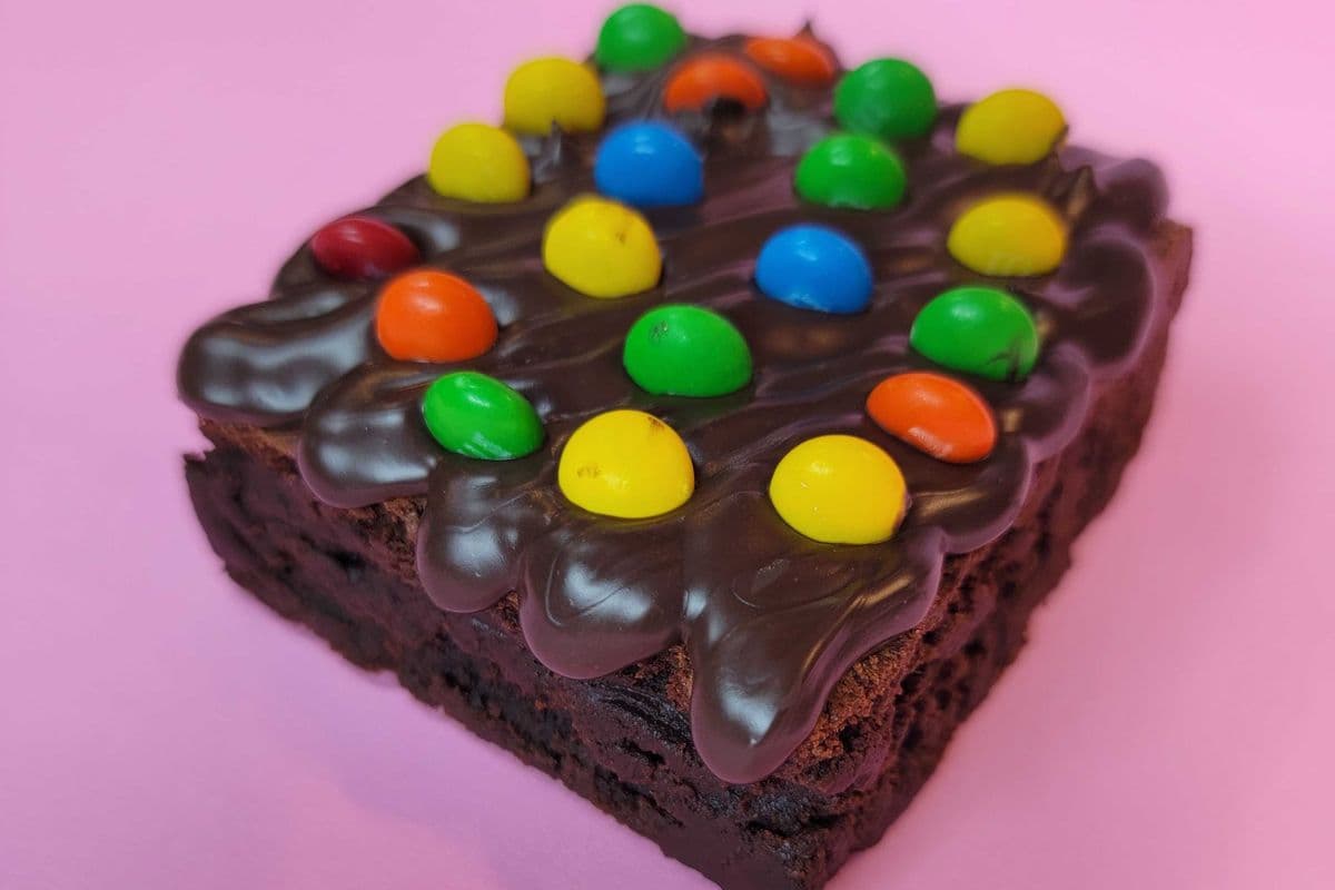 M&M Madness Mini Brownie 🤩🍬